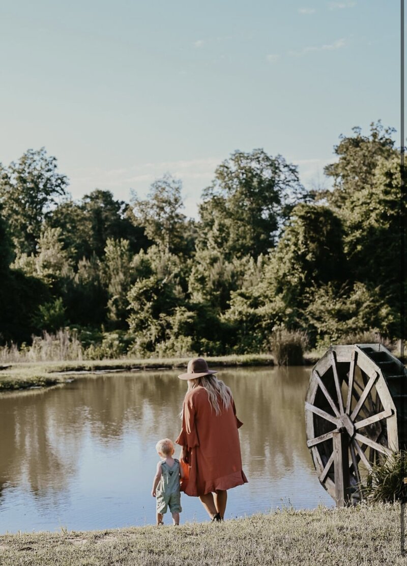 Taylor at the watermill